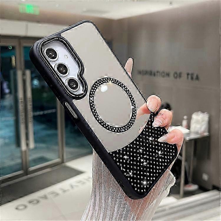 Magnetic Mirror Case for A26 5G Phone Cover TPU PC Shockproof Protector