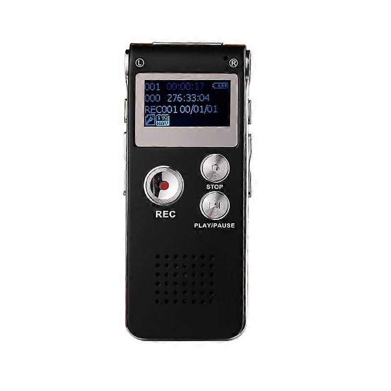 New Digital Voice Recorder 16GB Voice Recorder, Lecture Playback - USB Rechargeable Voice Recorder Upgraded Version for Recording Classes, Meetings