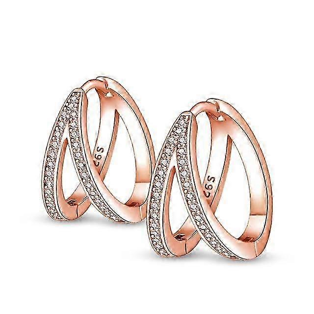 Véritable argent 925 boucles d’oreilles pour les femmes Zircon coloré plume perle boucle d’oreille mode Saint-Valentin cadeau pour la flèche de Cupidon femelle