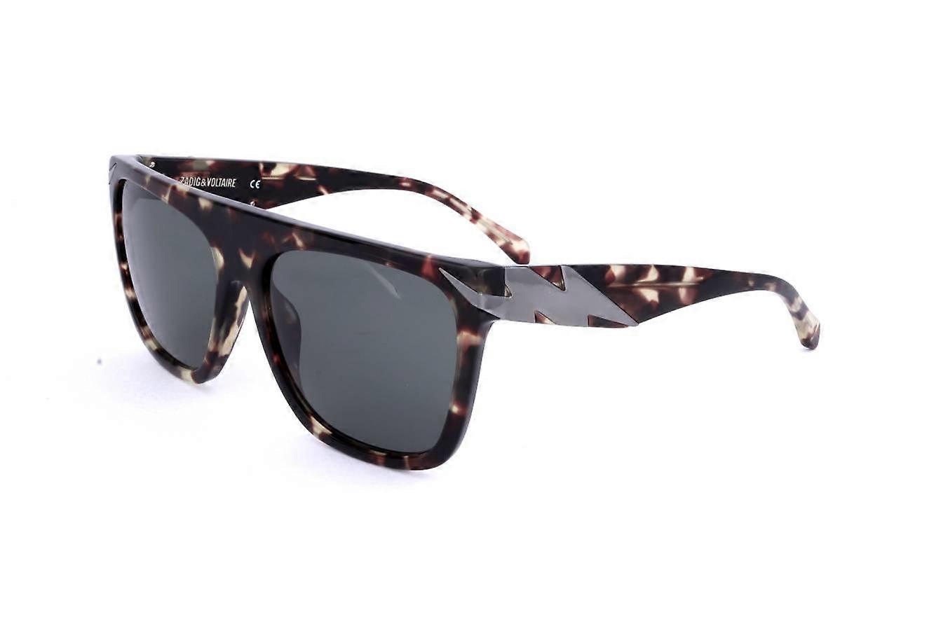 Sunglasses Zadig & Voltaire SZV221 05AW SHINY HAVANA SOYA 59/17/140 WOMAN