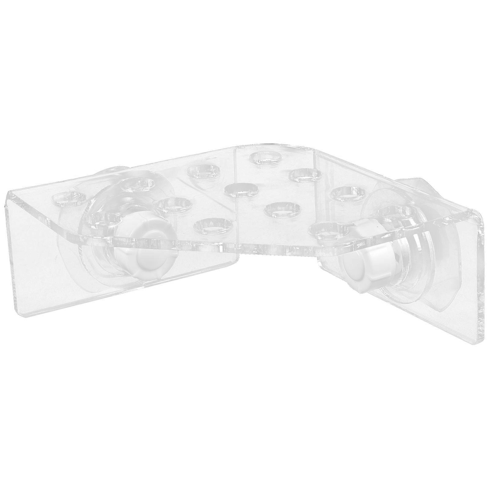 Durable Acrylic Coral Rack for Fish Tank Use Transparent with Suction Cups 7.5 Inch