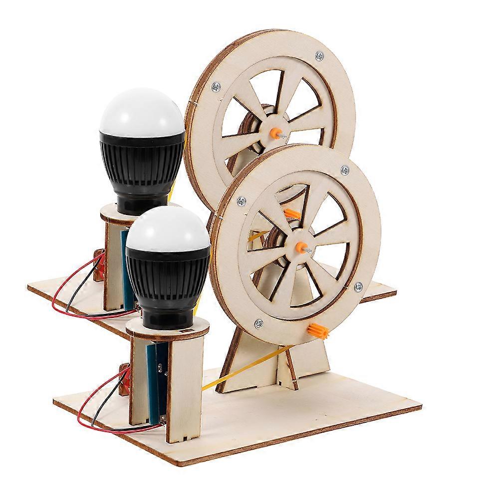 Electricity Generator Crank Model For Children 2 Sets Assorted Color Educational Activities Power Generation