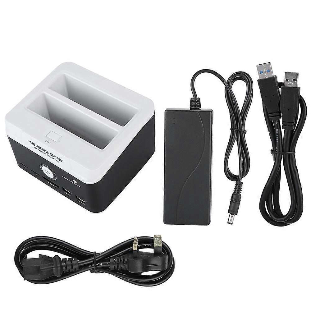 USB3.0 HDD SATA Docking Station External Enclosure for 2.5''/3.5" IDe SATA I/ii III