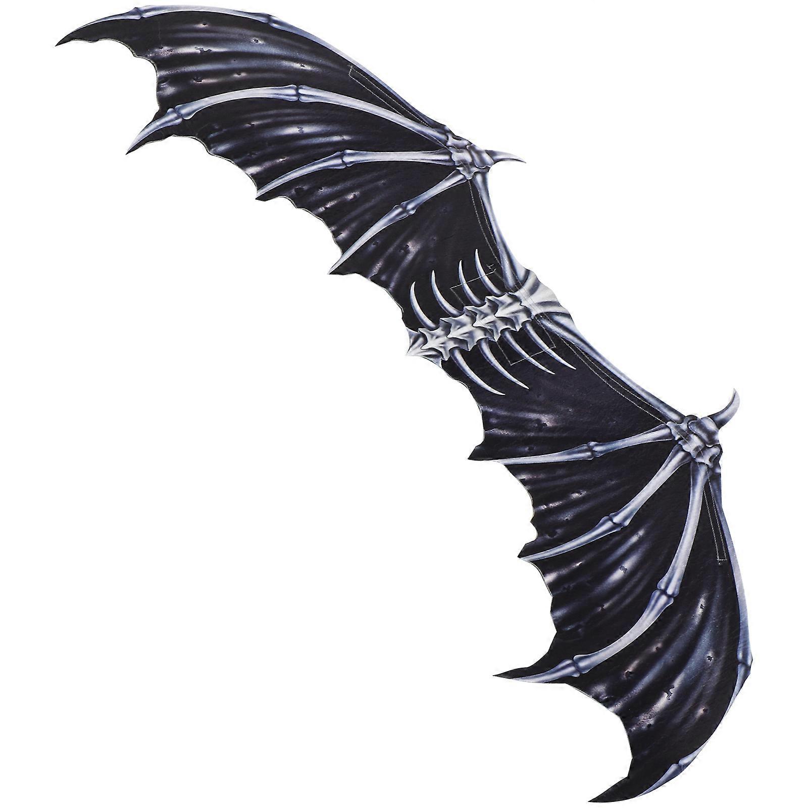 Halloween Cosplay Wings 1Set Foldable Photo Props Suitable For Mardi Gras And Costume Parties