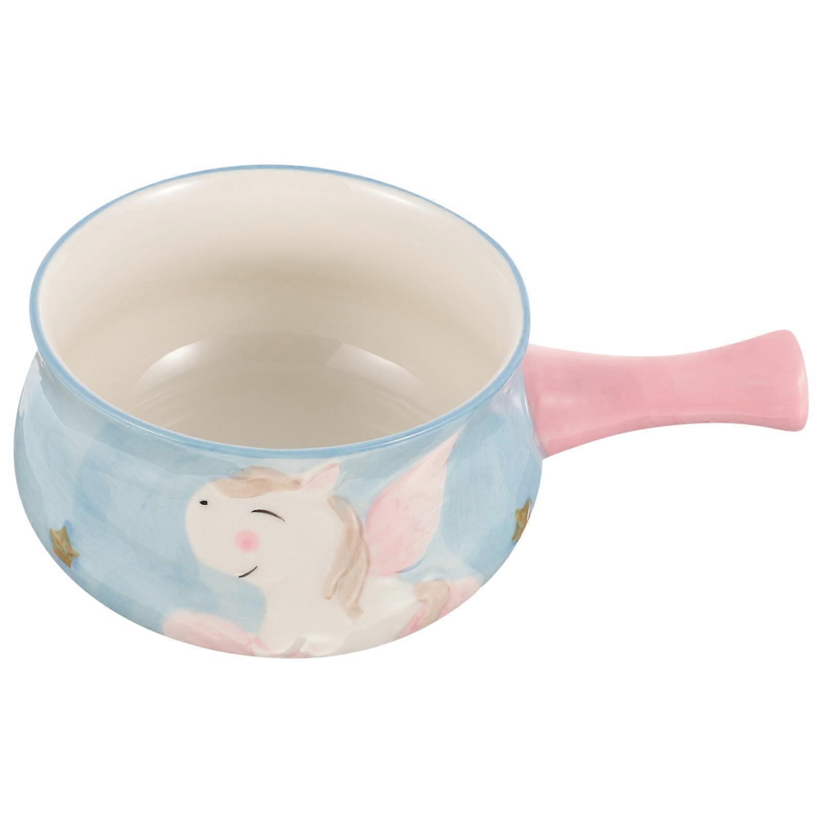 우유 가열 냄비 다채로운 주방 조리 냄비 음식 가열용 18x11.5cm 1개