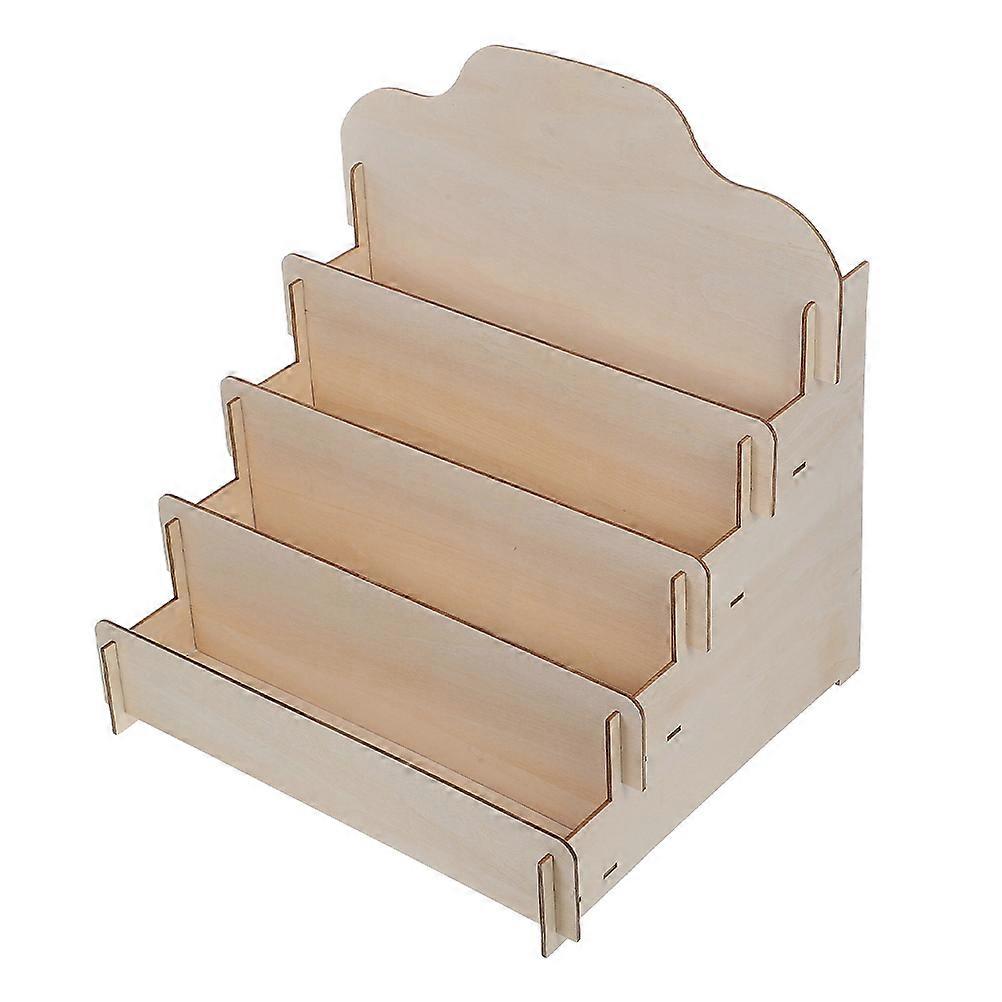 Card Display Stand, Multi Purpose Organizer for Business Cards, Postcards, Cosmetics, Compact Office Decor, Ideal for Vendor Events and Retail Spaces
