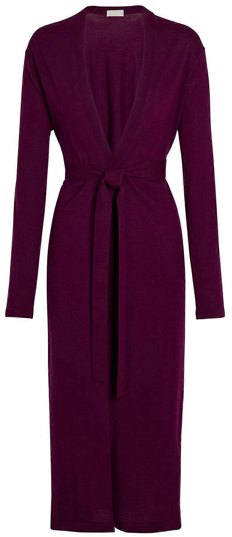 Falke Merino X-Fine קרדיגן ארוך - Vendetta Purple
