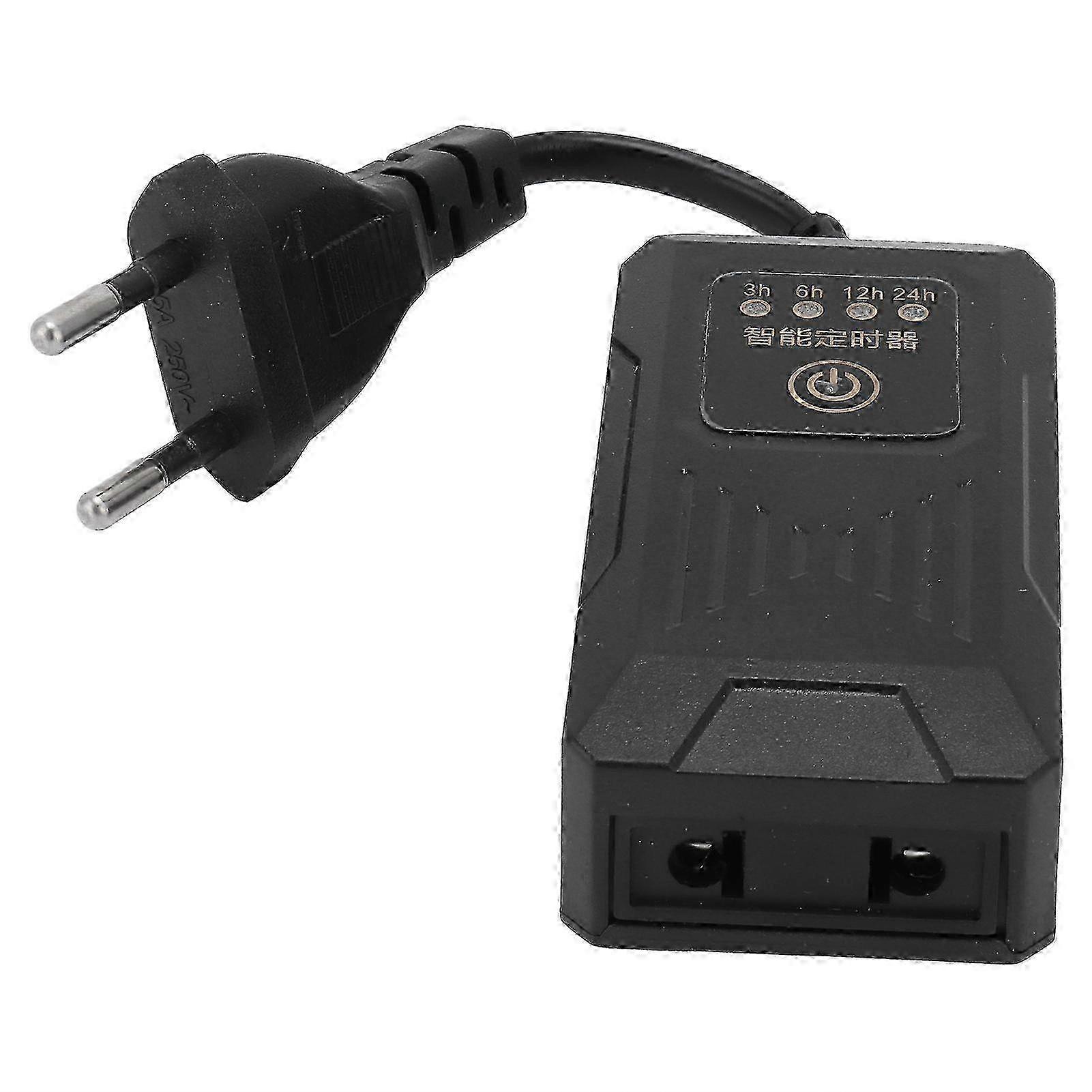 2025 Aquarium Light Timer Adjustable Timing Socket for Fish Tanks 110-220V EU Plug