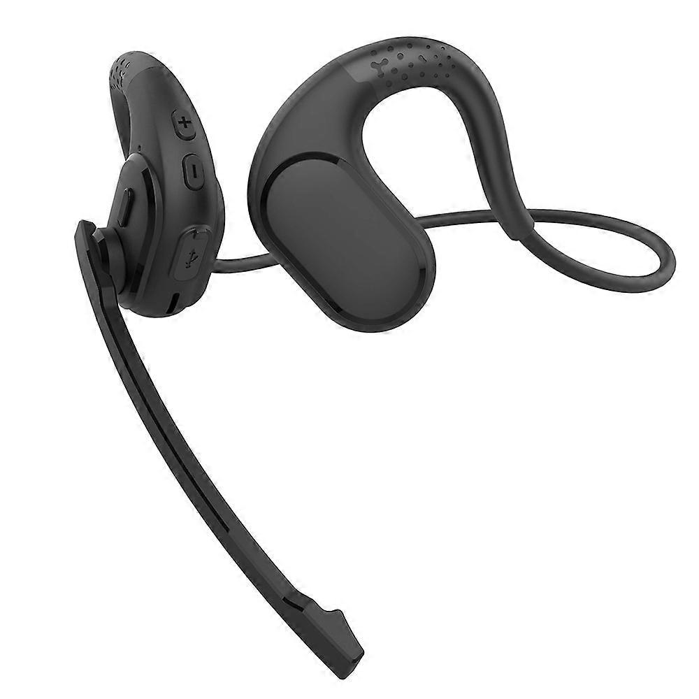 Bluetooth 5.3 Open Ear Headphones With Removable Mic Bone Conduction