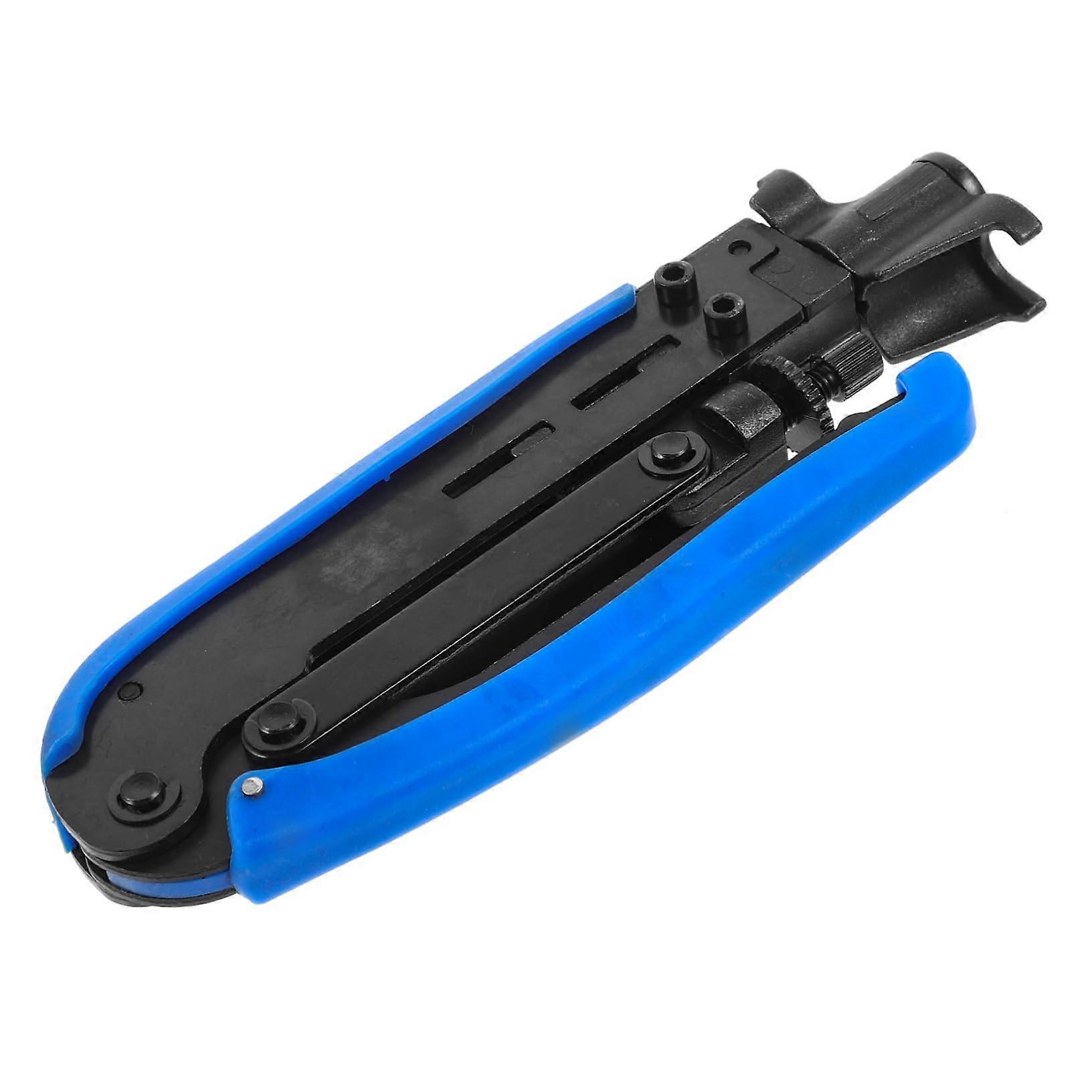 Electric crimping tool, cable crimping tool, wire twisting tool, cable lug, coaxial compression for professionals.