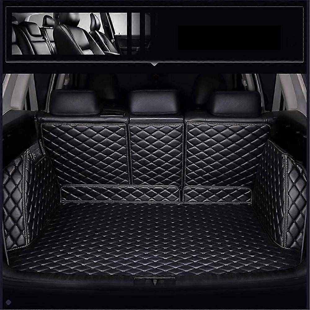 Car Boot Mats for Mitsubishi Eclipse Cross PHEV 2021-2023, Waterproof Wear-Resistant Liner, Full Coverage Black Vehicle Rug