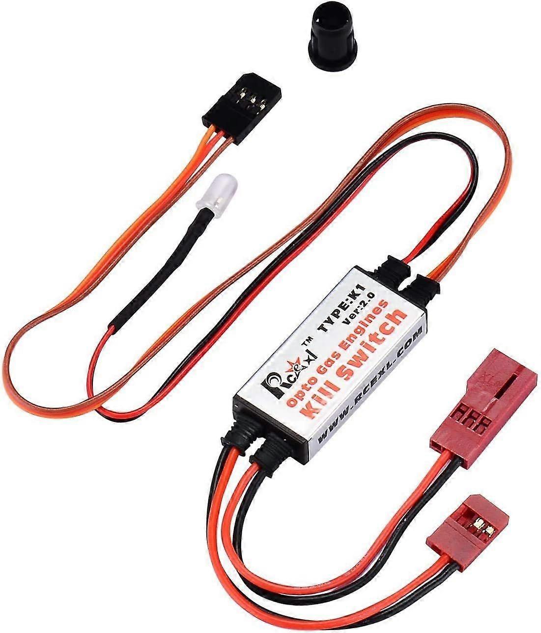 DLE Engine Kill Switch, RC Opto Kill Switch Kompatibel mit Futaba Plug DLA DLE