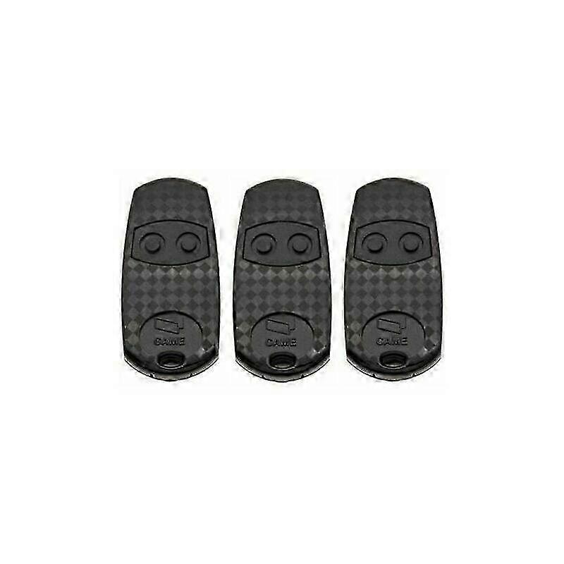 3-Pack Fixed Code 433.92 MHz Remote Control for Gate Operators
