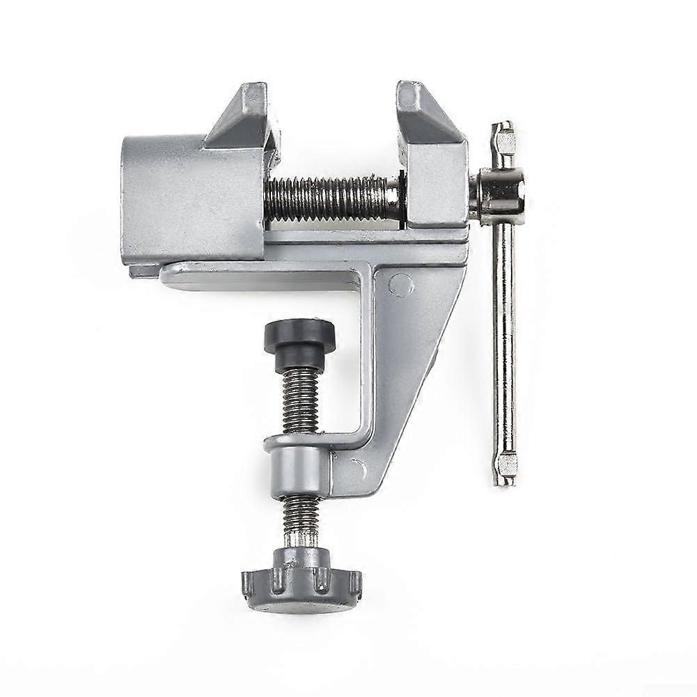 Mini Bench Vise Clamp For Jewelry Making, Robust Construction, Compact Size For Small Objects