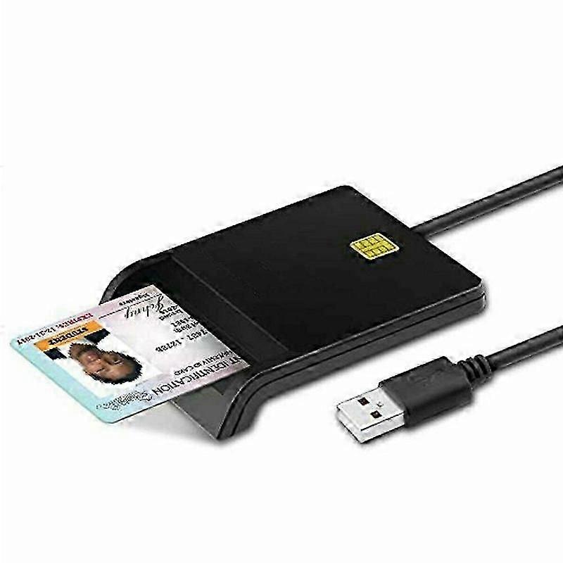 Lettore di schede con chip USB 2.0 Lettore di schede SIM ID Lettore di schede ID portatile