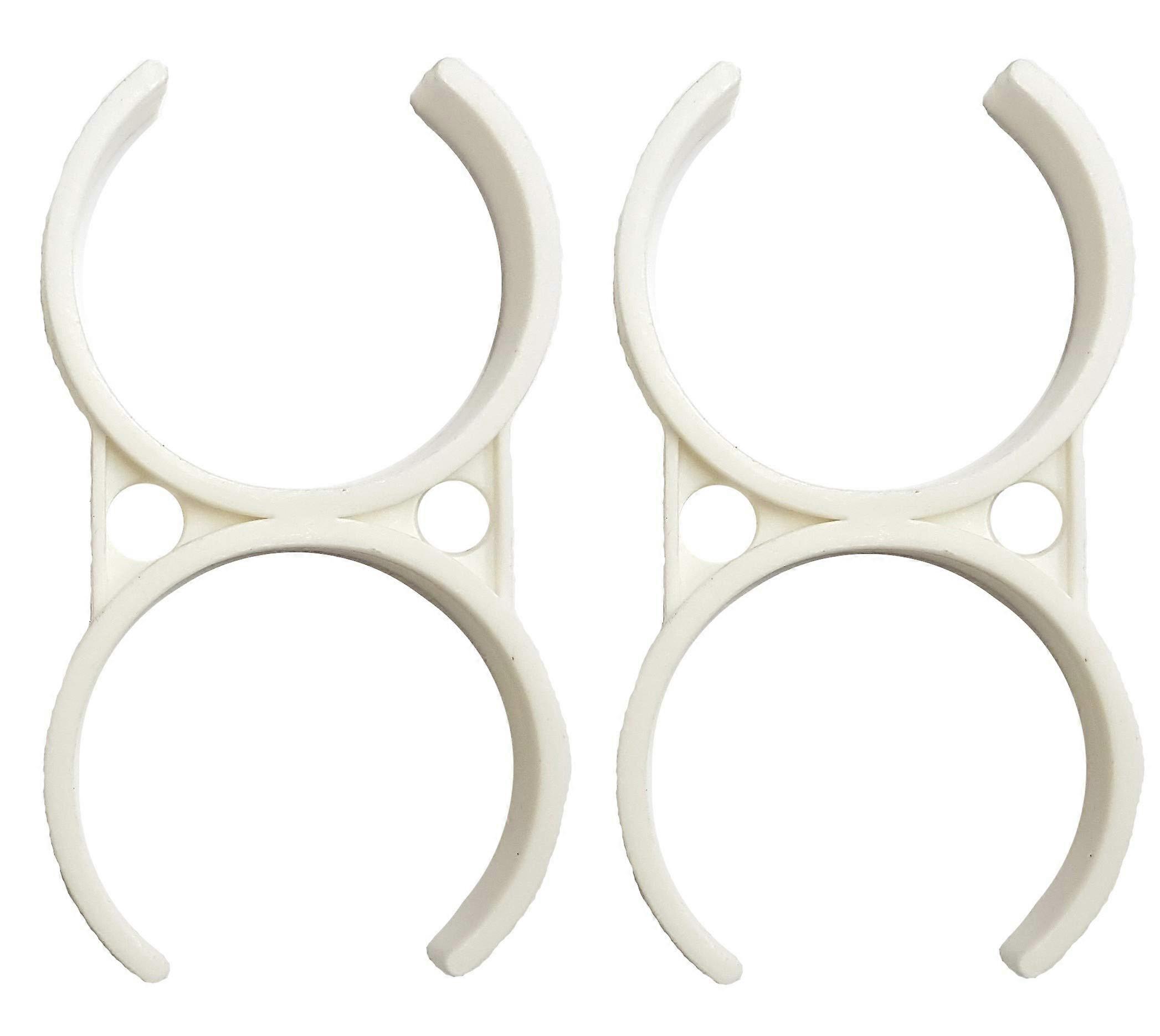 Large 2.5x2.5 Reverse Osmosis RO Clips Set of 2 for Membrane Housing and 2.5 Inch Diameter Filters
