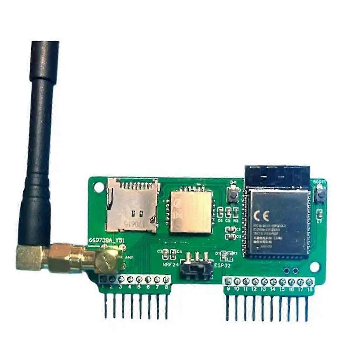 Vylepšený vývoj viacdosky Flipper Zero WiFi s modulom NRF24+ESP32 a GPIO pre Flipper Zero