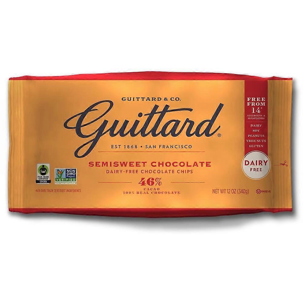 Guittard 46% Semisweet Chocolate Baking Chips 340g - 2 Pack