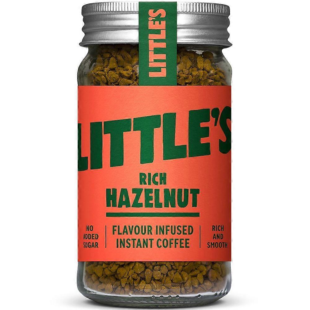 Little's Instant coffee infused with the taste of rich hazelnut 50g - 3 Pack