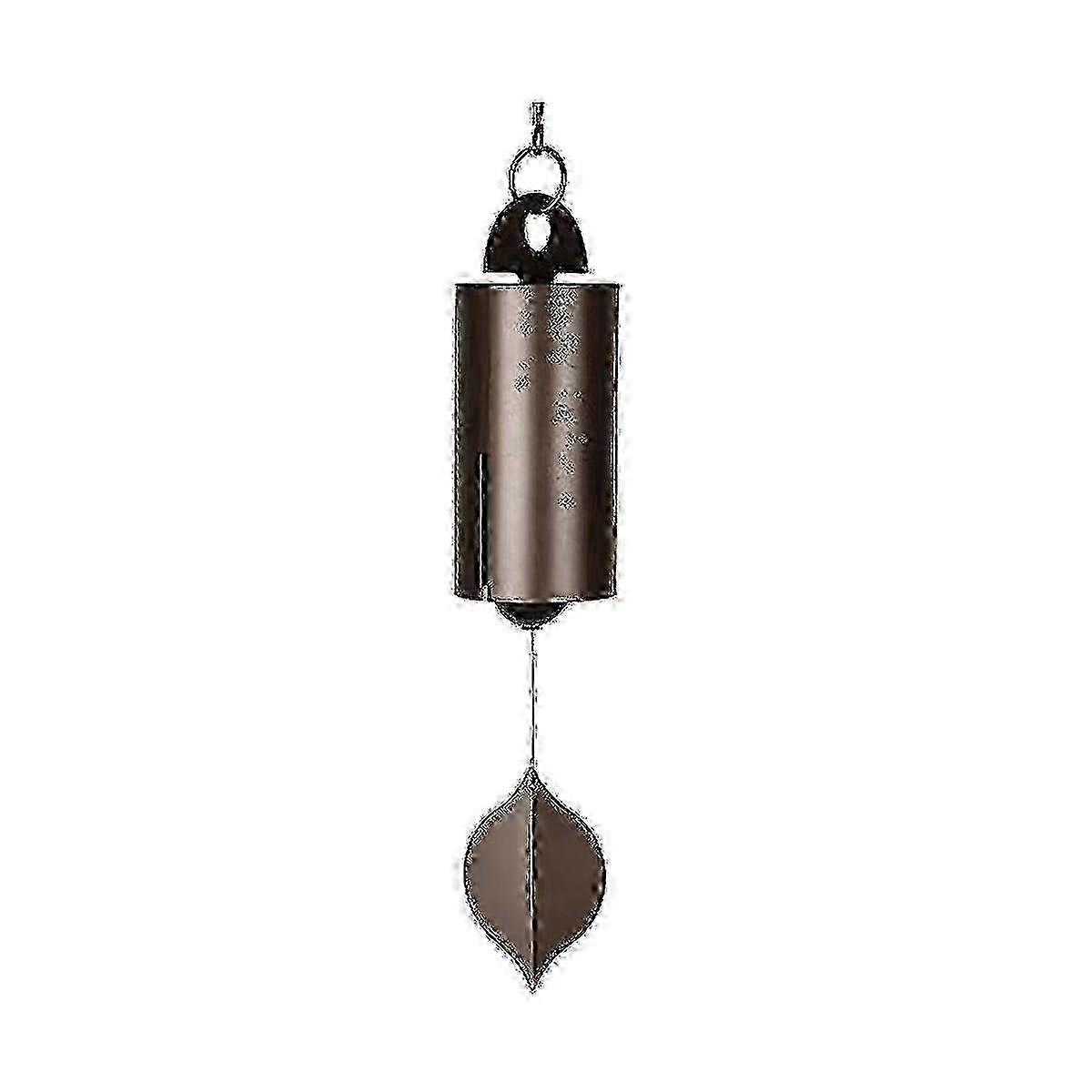 Deep Resonance Serenity Bell Wind Chime for Outdoor, Metal Low Tone Windchime with Soothing Sound