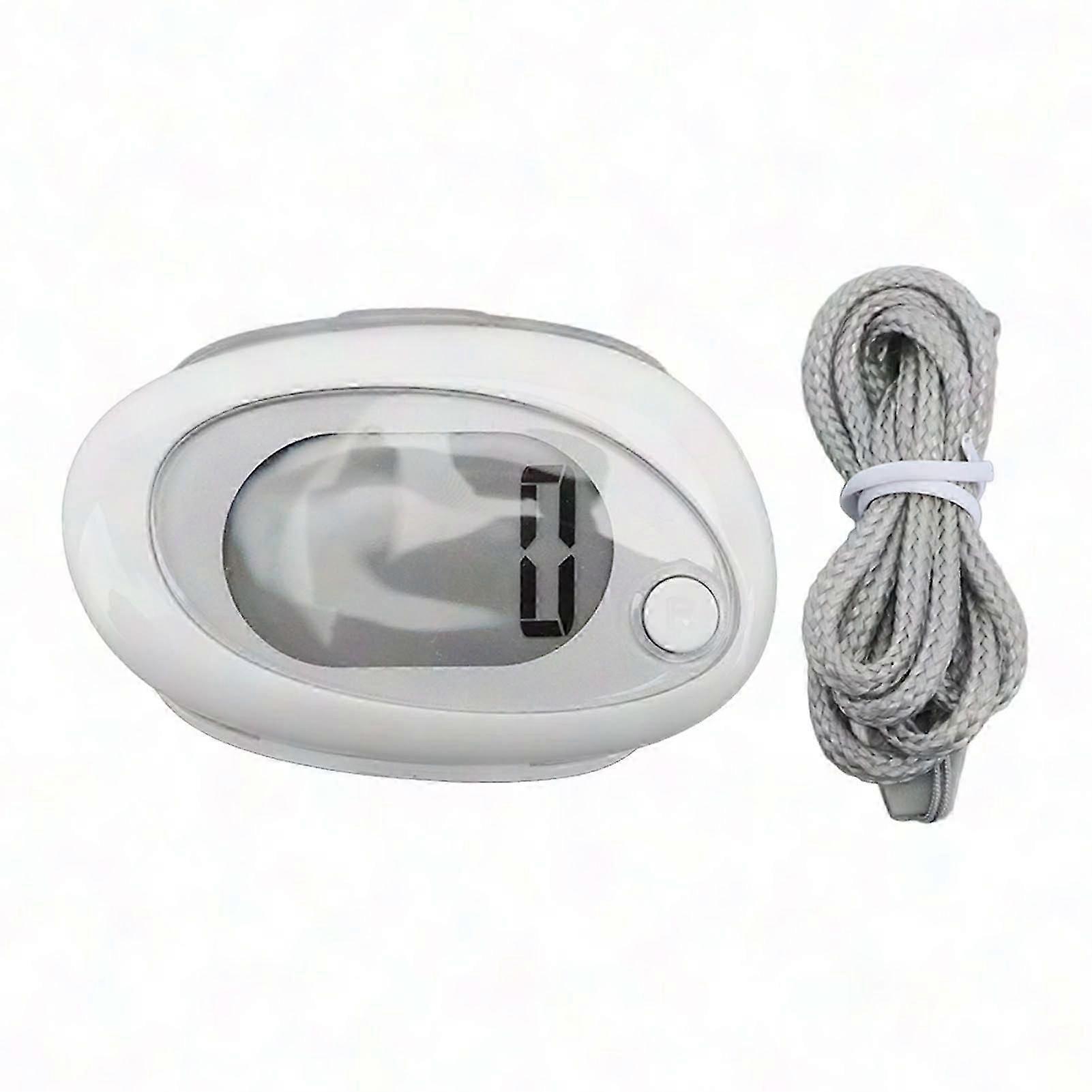 3D Pedometer with Clip & Lanyard - Accurate, Quiet, Compact Step Tracker for Walking, Running, Exercise