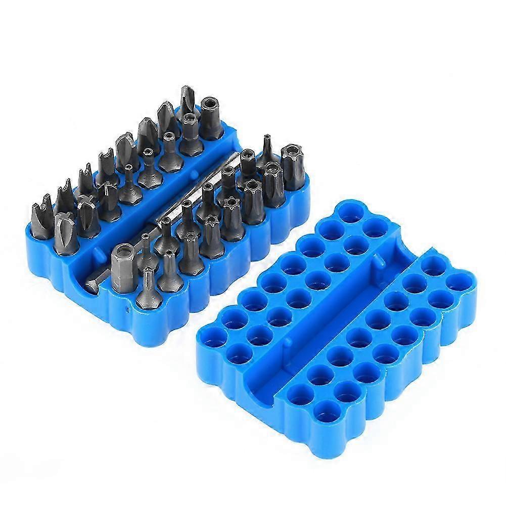 33Pcs/Set Multifunctional Hollow Security Precision Screwdriver Bits Set Repair Tool Kit