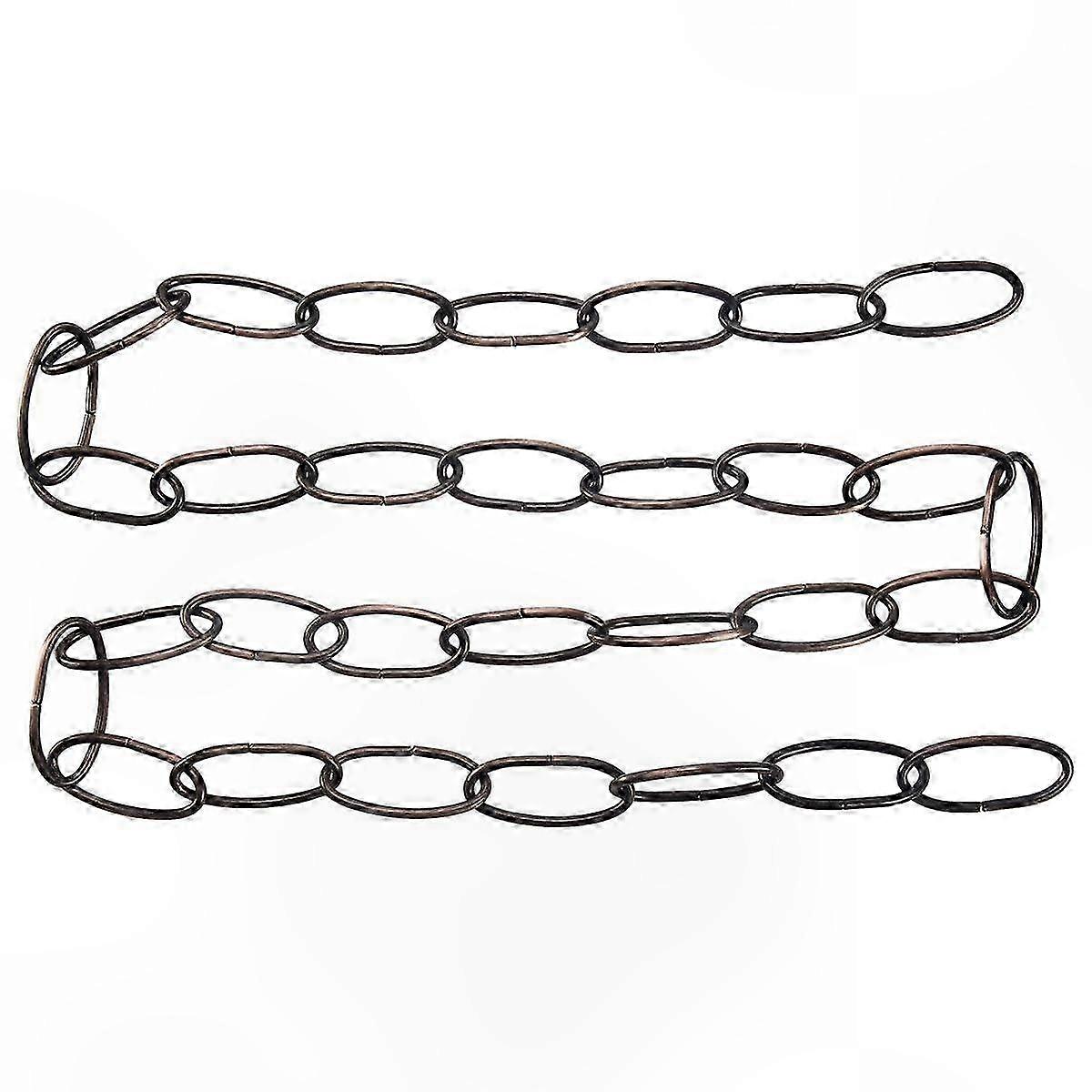 Heavy Duty 1M Chain for Chandelier and Hanging Lamp, Red Bronze Finish