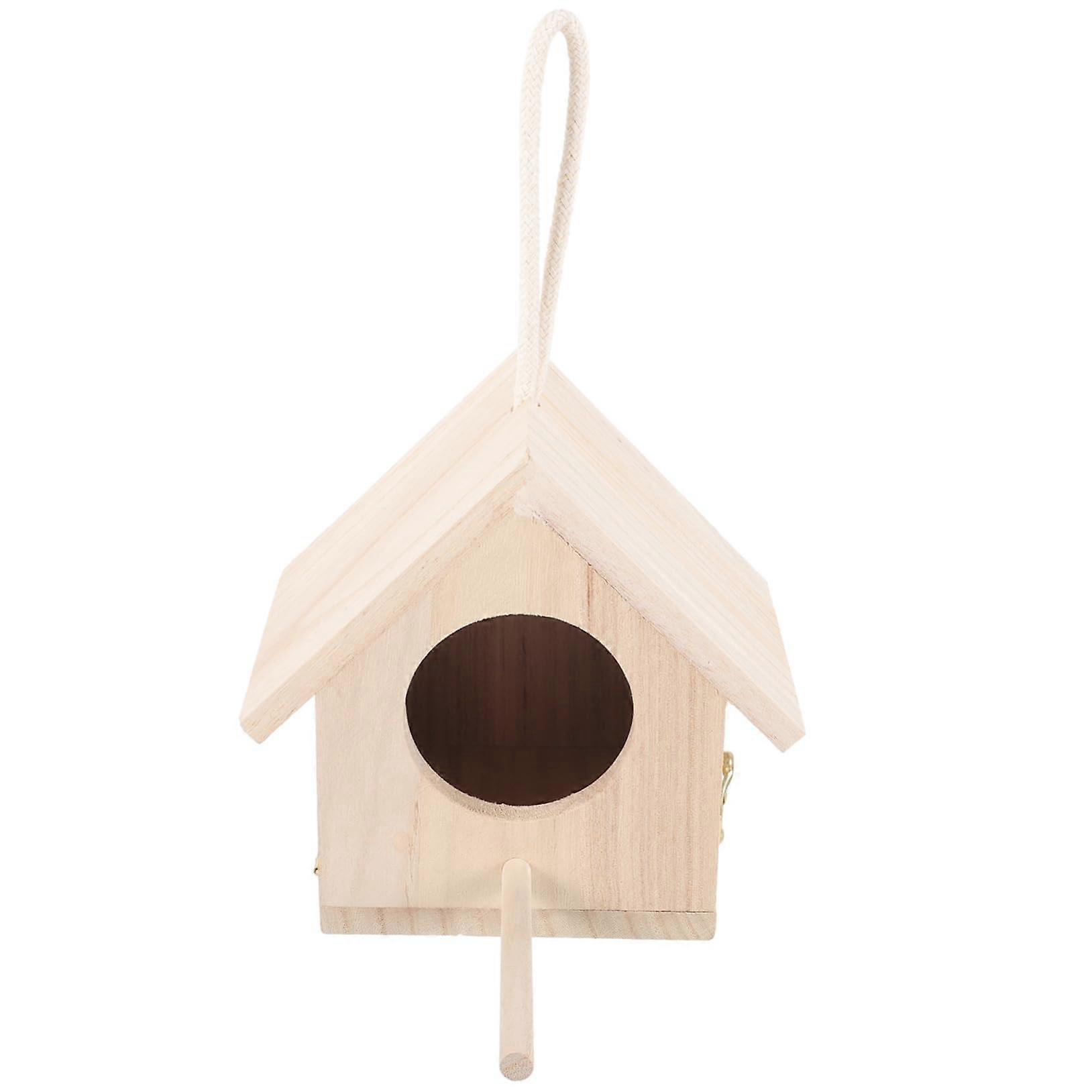 Parakeet Nest Box Bird Nesting Box Bird House Bird Breeding Box for Pet Birds