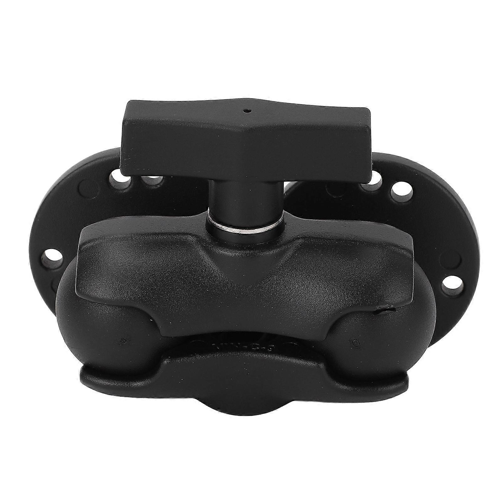 Truck Holder Mount Heavy Duty Double Socket Arm with 1.5 Inches C Size Ball Adapters Double Ball Mount with 2 Round Plates