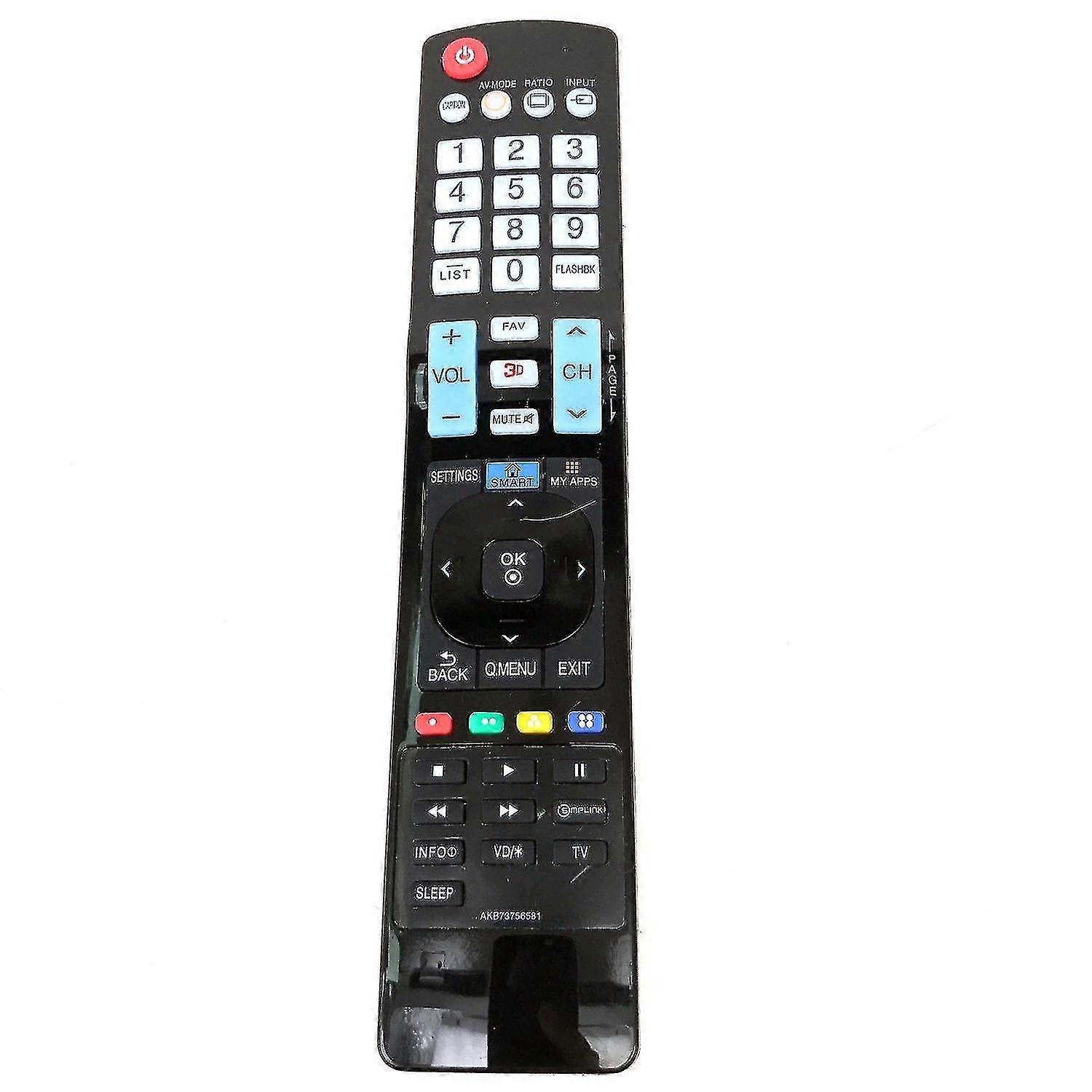 Remote Controls Remote Control For Lg 3d Led Tv Akb73756581 Fernbed...