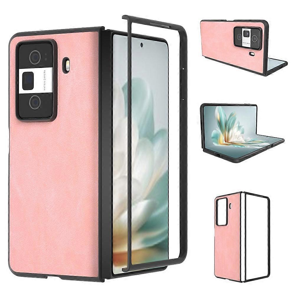 Compatible For Honor Magic Vs3 5G Shockproof Case Black Edge PU+PC Phone Cover