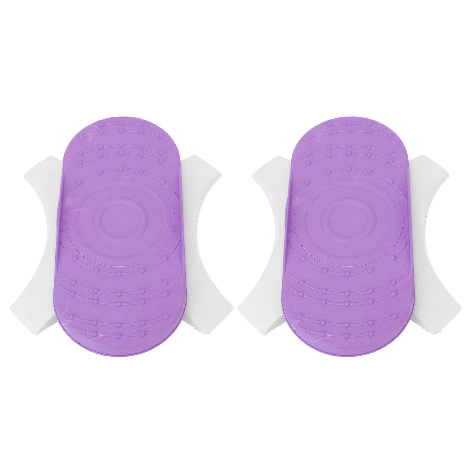 1 Pair Waist Twisting Disc Ab Twist Enlarged Pedal Separate Twister Board for Ab Exercise Ab Core