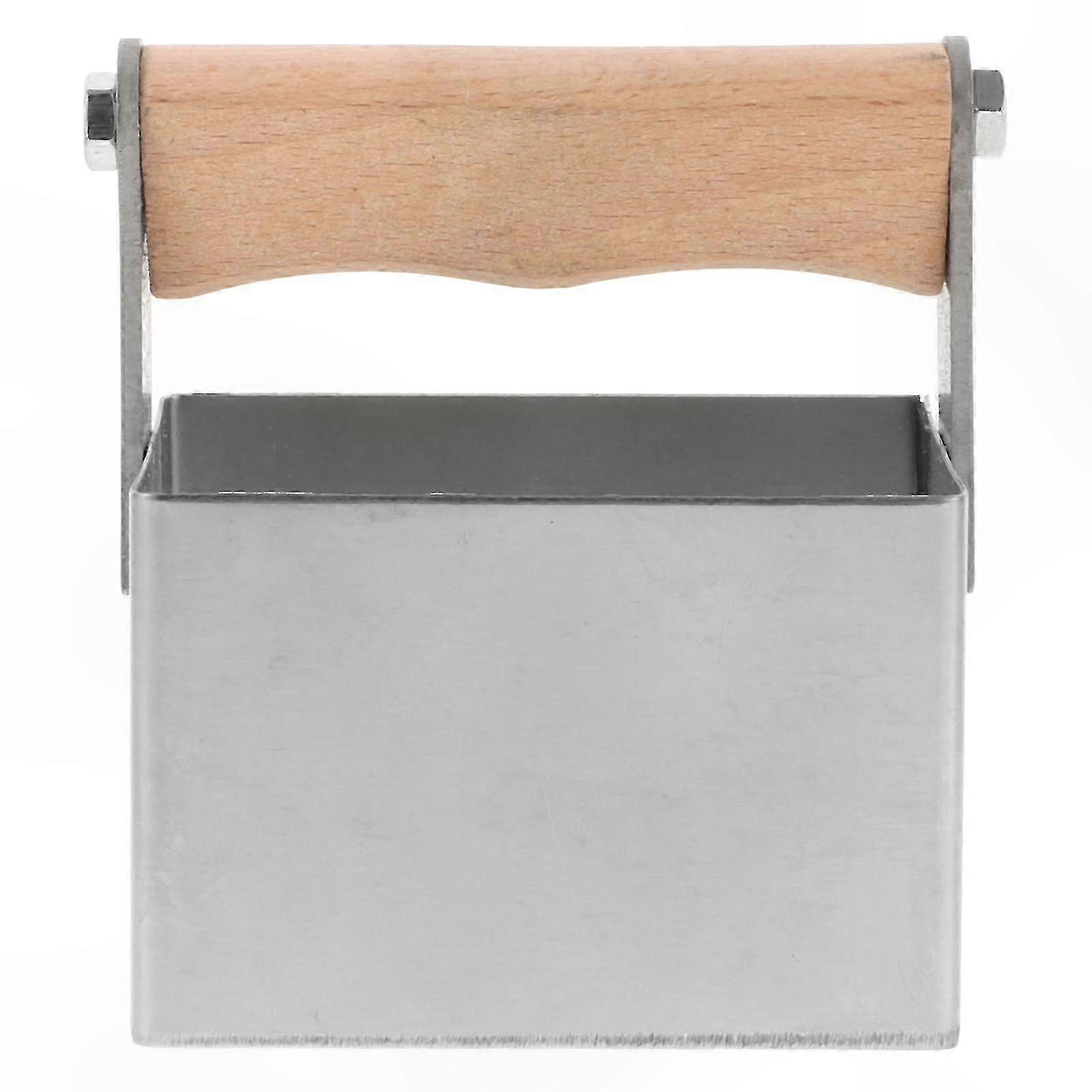 Stainless Steel Honeycomb Scraper with Wood Handle for Beekeeping and Honey Extraction Tool