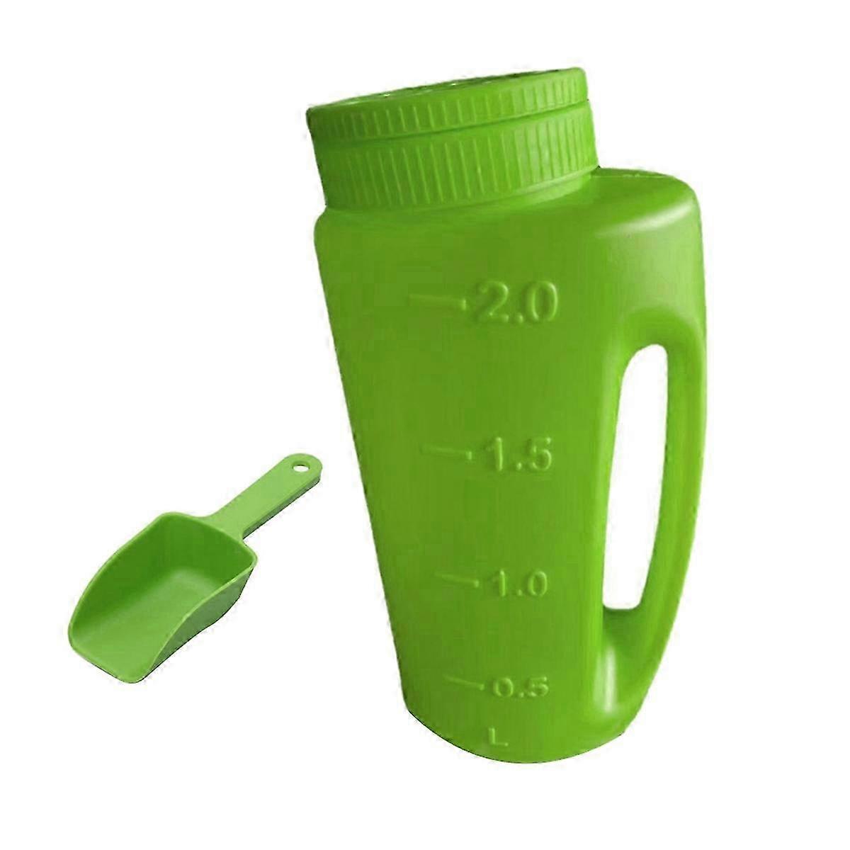 Lawn Seed Spreader, Handheld Shaker for Lawn Seeds, Adjustable