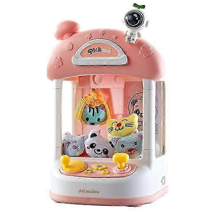 SJL6739 Claw Machine for Kids Spaceman Capsule Claw Game Prizes Toy 2 Power Supply Modes
