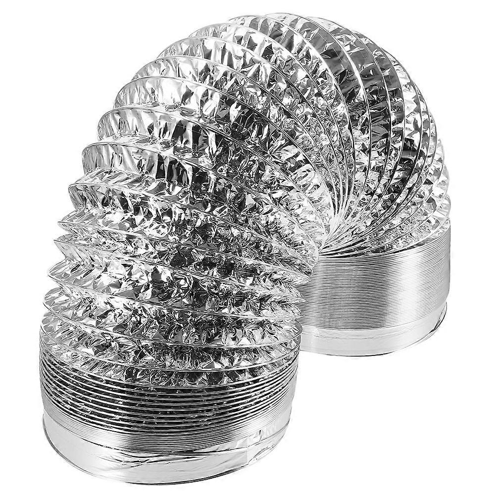 High Temperature Resistant Aluminum Foil Telescopic Duct Hose for Exhaust Fan Use 2 Meter