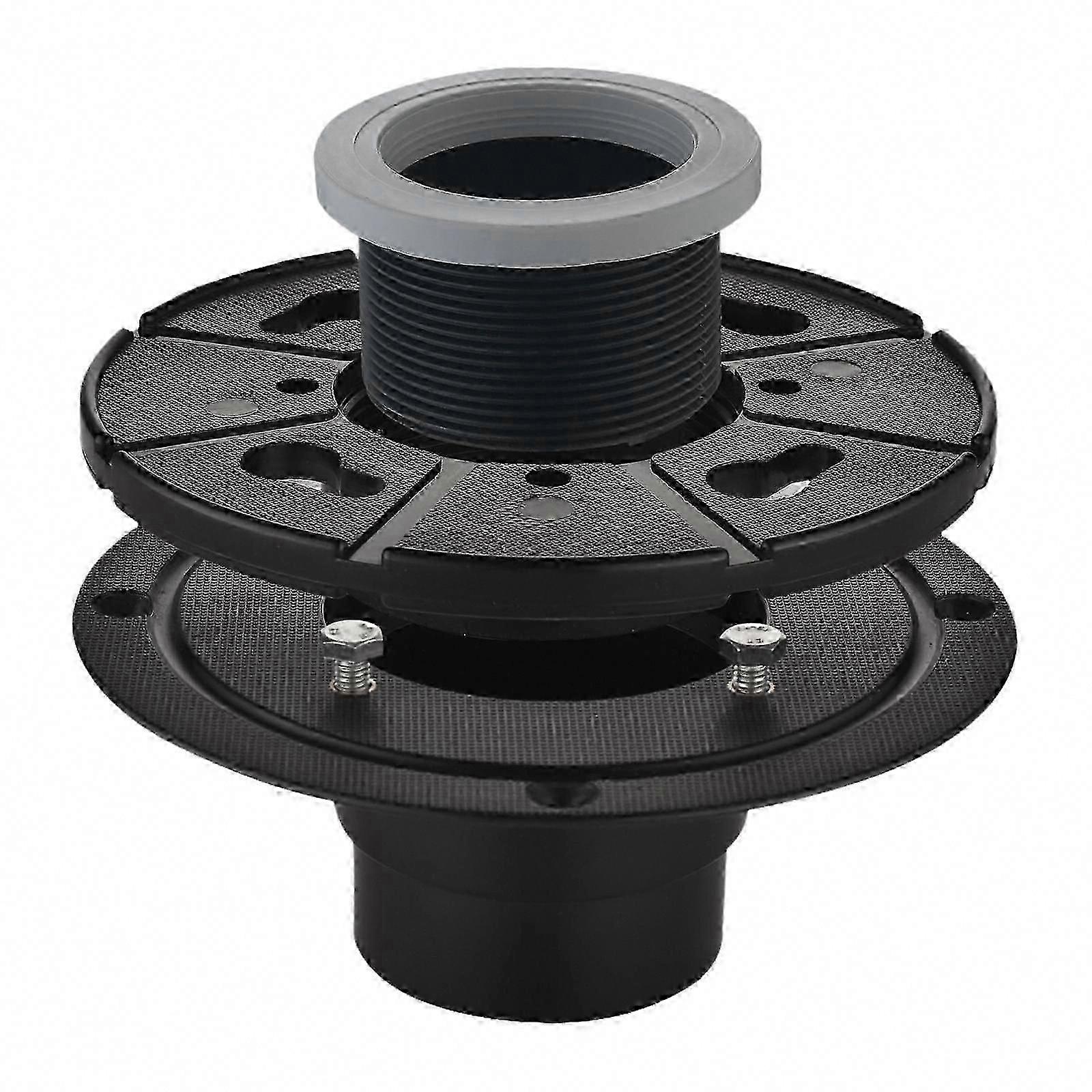 2 inch Shower Drain Base Flange Kit Sturdy Threaded for Bathroom Kitchen