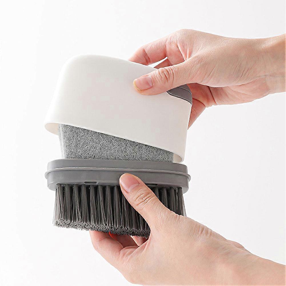 2-in-1 Window Track Cleaning Brush Deep-Cleaning Tool for Sliding Doors, Grooves, Tight Spaces, Ergonomic, Wear-Resistant