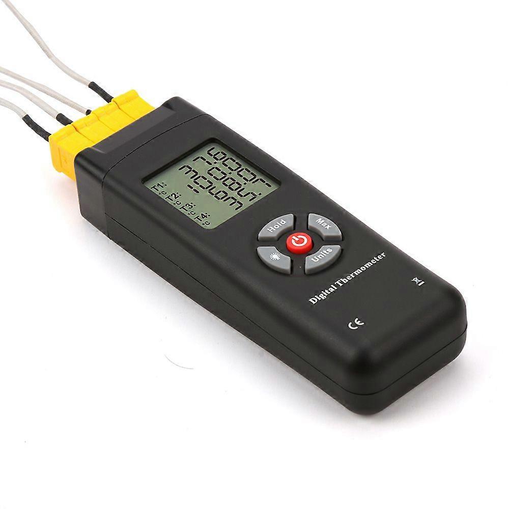 4 Channel K Type Thermocouples With K Type Digital Thermometer Thermometer
