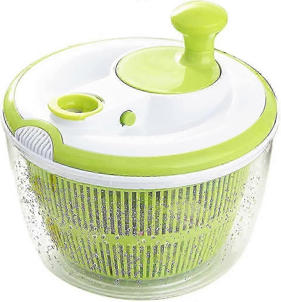 Salad Spinner 5 Quarts for Vegetables and Fruits, Easy to Use Kitchen Tool