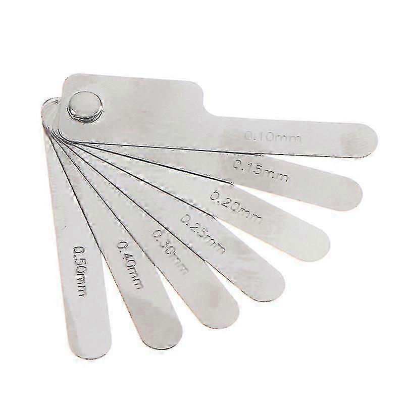 7pcs Ortodoncia Dental Interproximal Esmalte Reducción Medidor Regla