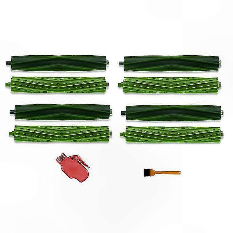 8 Pack Replacement Roller Brushes for Robotic Vacuum Cleaners E, I, J Series-Compatible with i7, i7+, i3, i3+ Models
