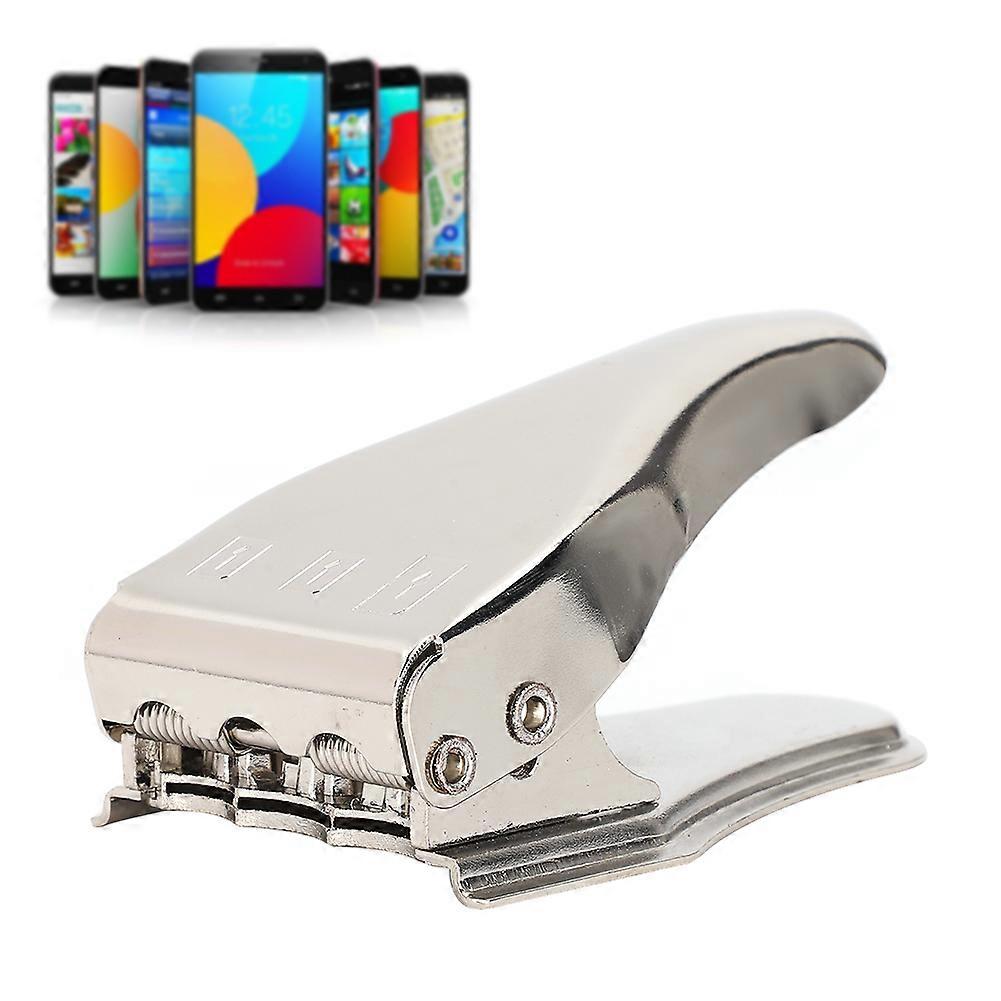Universal 3-in-1 Zinc Alloy SIM Card Cutter for Standard/Micro/Nano