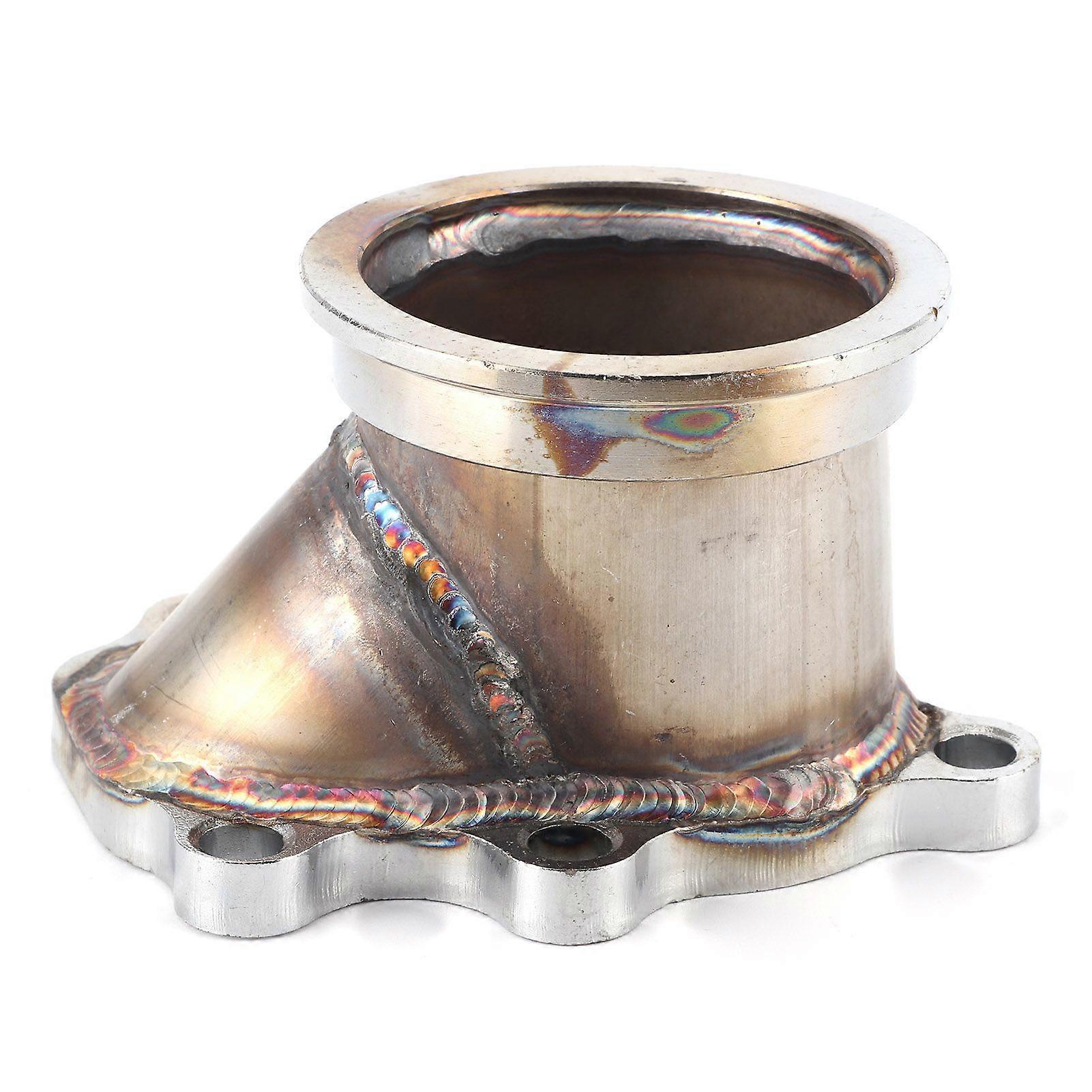 5 Bolt 2.5in Adapter Turbo Downpipe Flange Fit for GT25 GT28 T25 T28 Turbine Housings