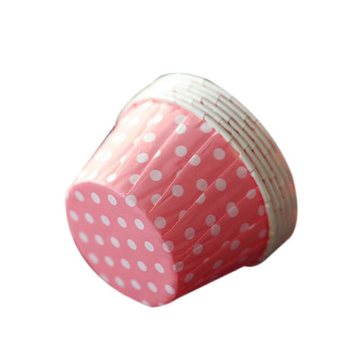 Paper Baking Cup Cupcake Paper Case for Putting Cake 100Pcs Multi Color