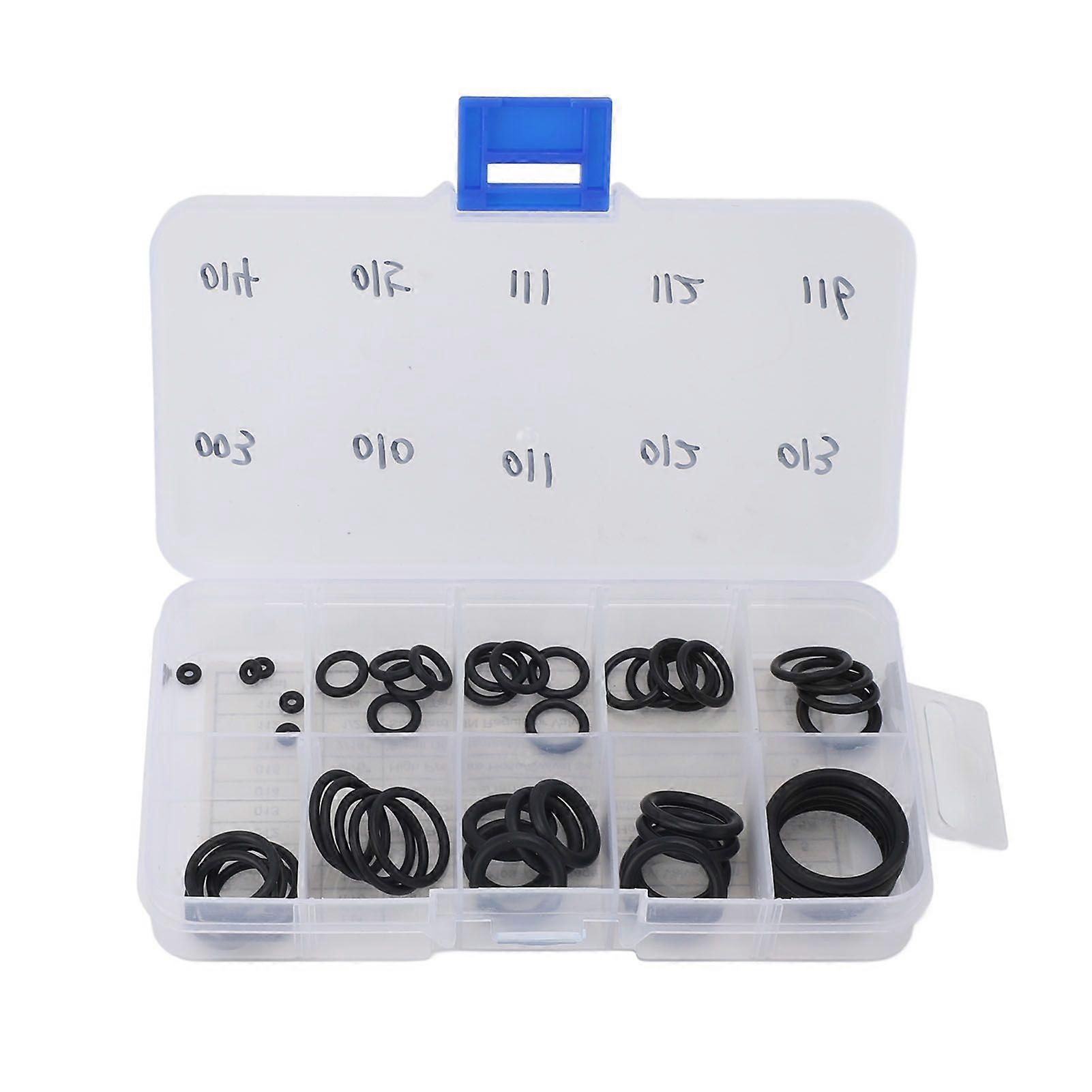 50 Pcs Scuba Nitrox O Ring Kit Plastic 70 Duro Diving O Ring Kit for Scuba Diving Snorkeling Surfing