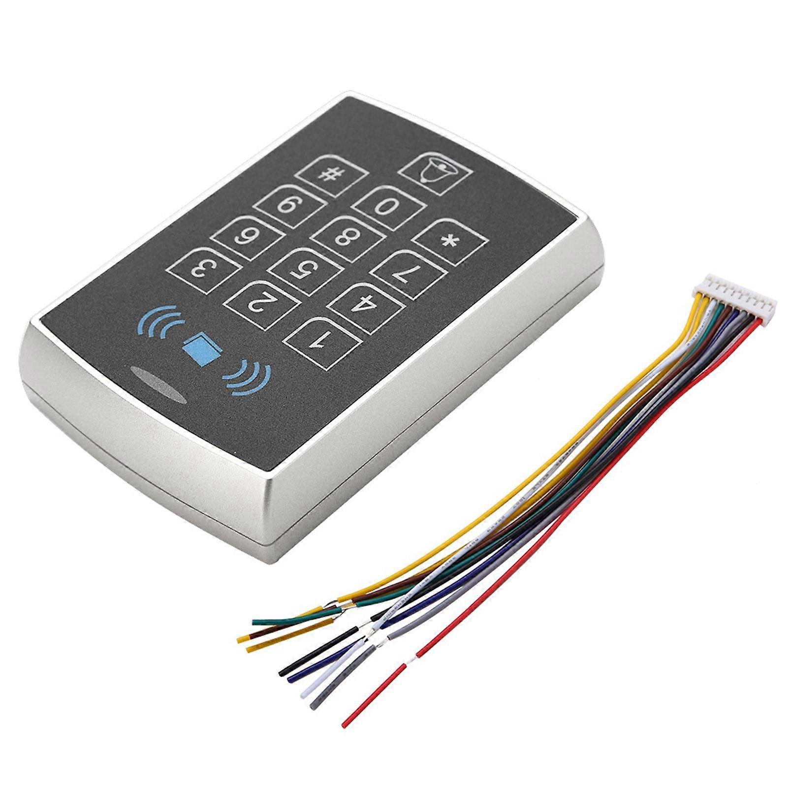 RFID Contactless Promixity Card Access Controller with Keypad Security Access Control (Silver)