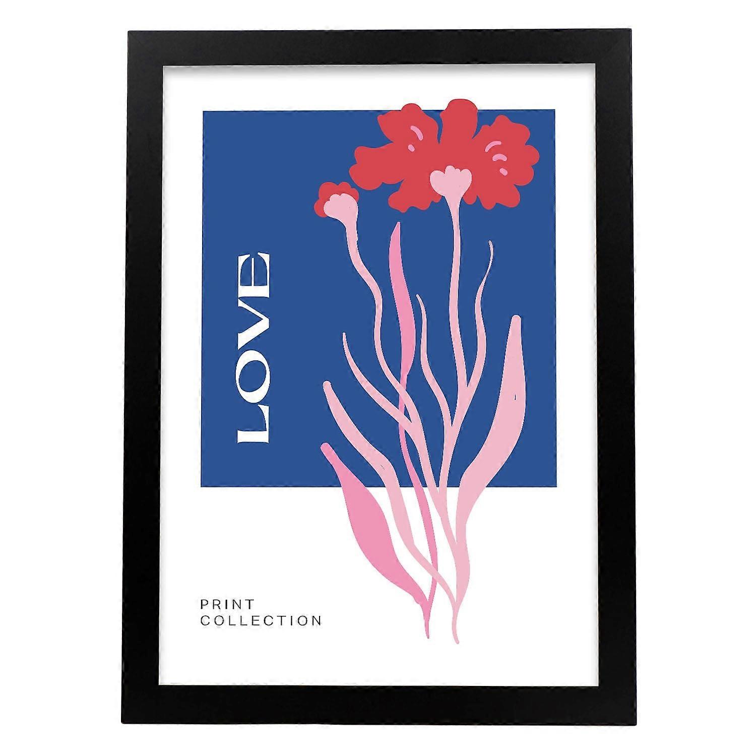 Affiche fleur de maïs