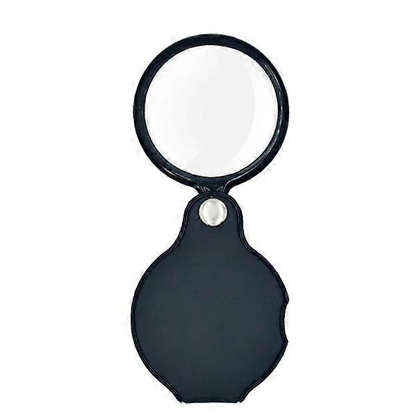 Pocket Magnifying Glass, 10X Mini Folding Reading Magnifier 50mm