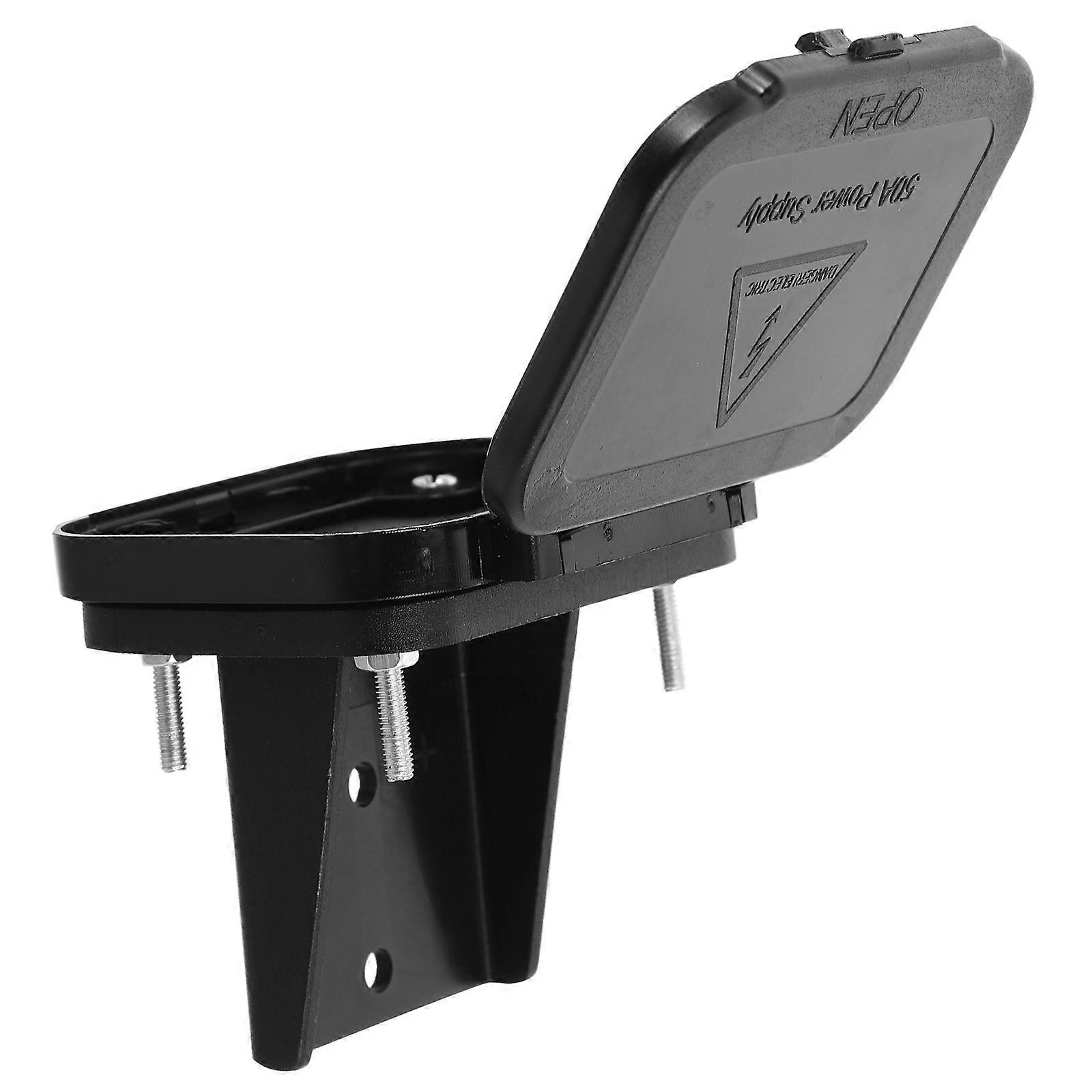 Insert Plug Base Mount Panel for Quick Disconnect 2Set with Dust Cover